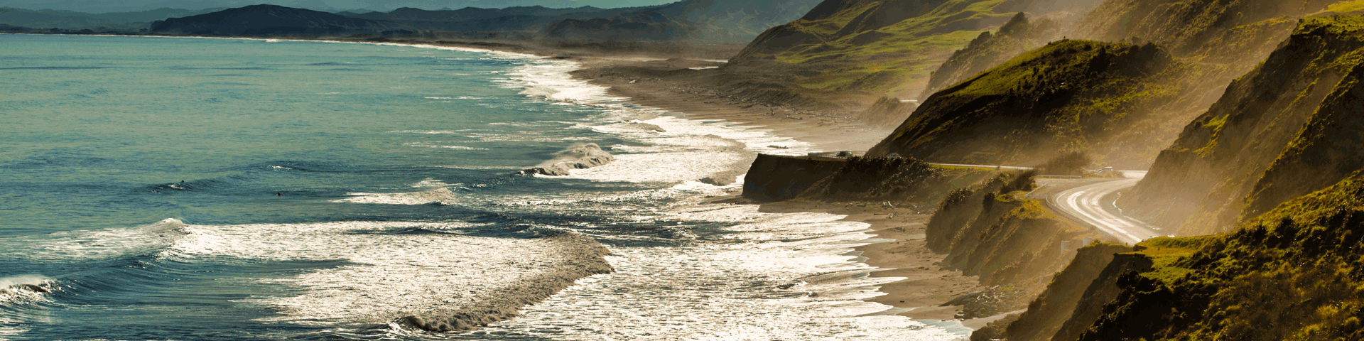 Scenic photo of beach in Gisborne. Personal Loans Gisborne