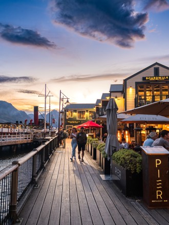 Queenstown Warf. Win an Instant Summer Getaway to Queenstown with Instant Finance