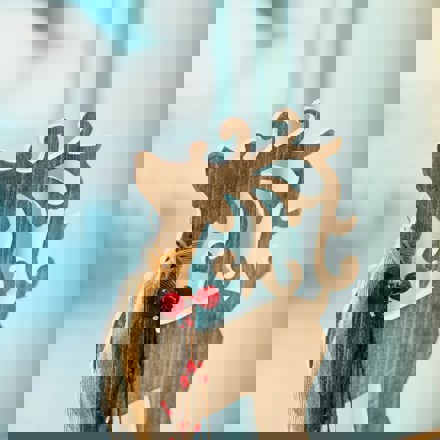 Picture of Reindeer Christmas decoration. Personal loans for Christmas expenses